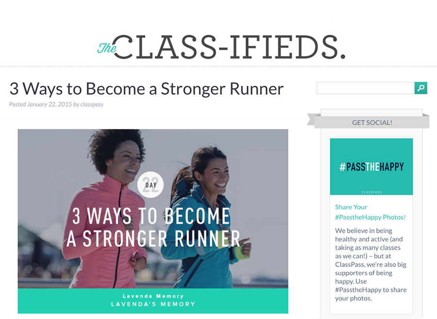 Getting Fit- ClassPass Comes to Portland
